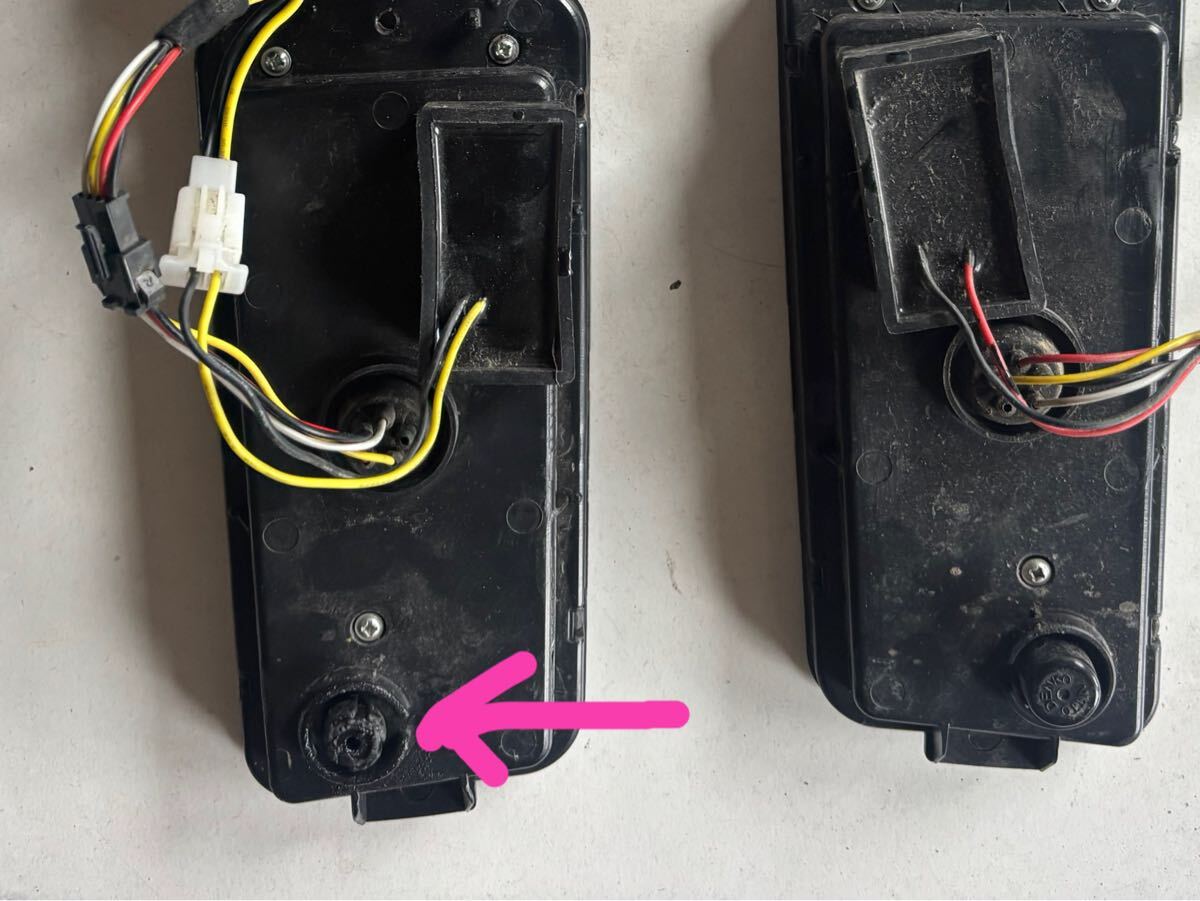 ジャンク！S500P S510P 前期　LEDテール　 スモーク_画像4