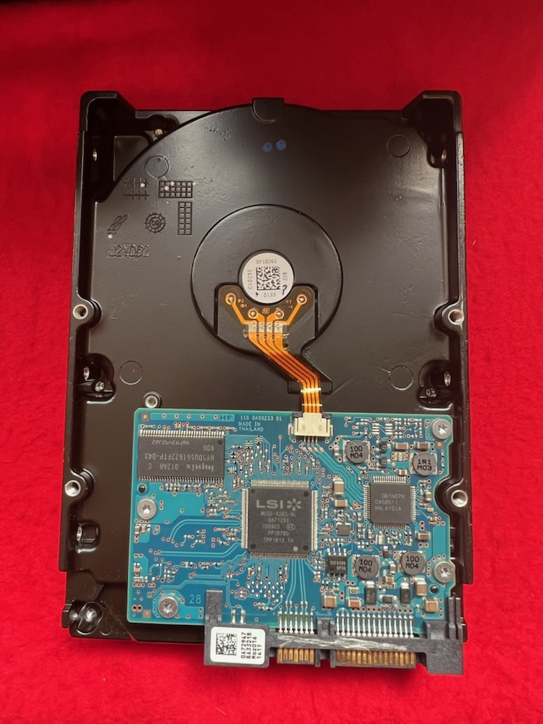 不良返金保証　 HITACHI HDS721010CLA332 1TB 3.5インチSATA HDD　(A039)_画像2