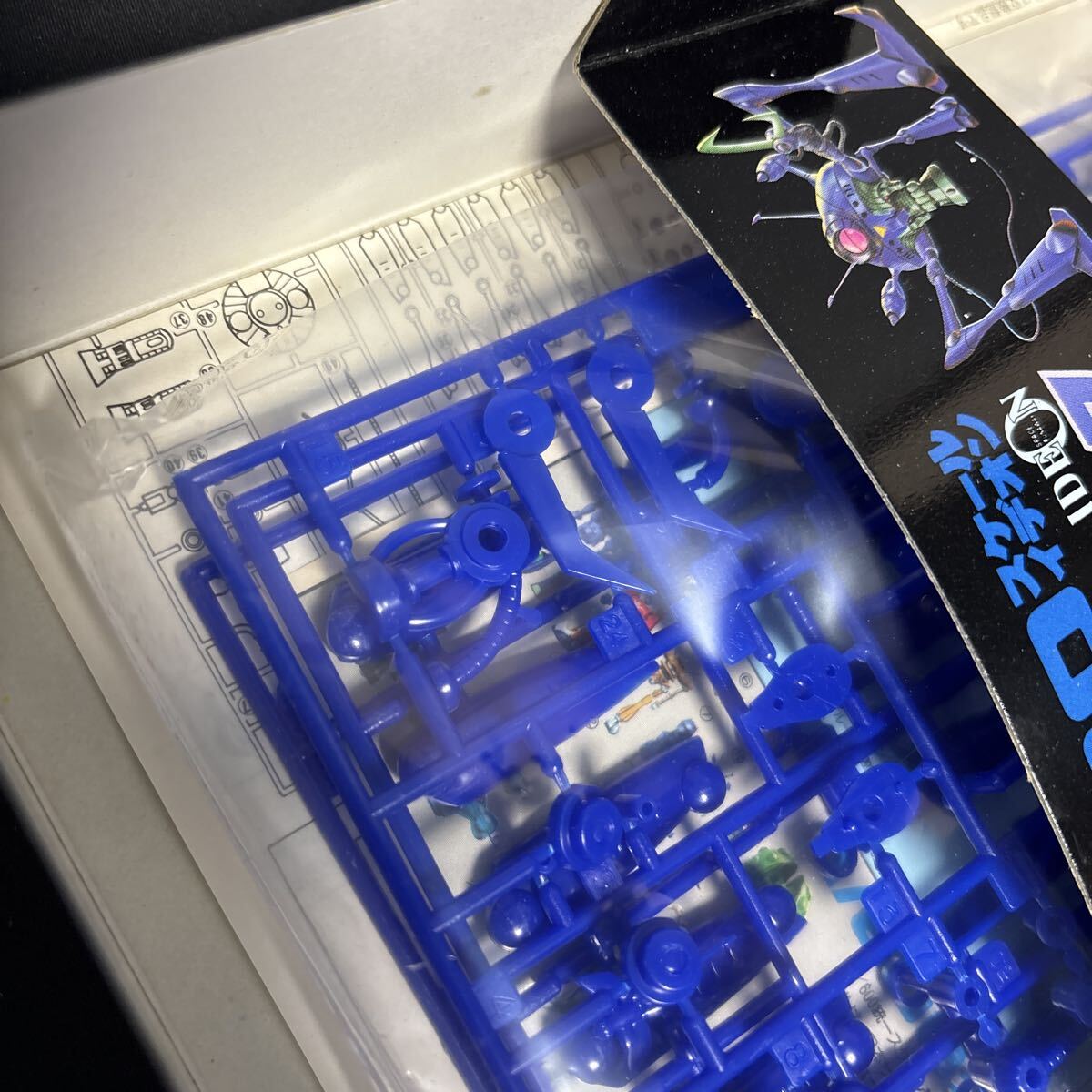 nrt アオシマ プラモデル 伝説巨神イデオン 1/600スケールイデオン バッフ・クラン宇宙軍制式 重機動メカ バジン付 ドグ・マック ④_画像6