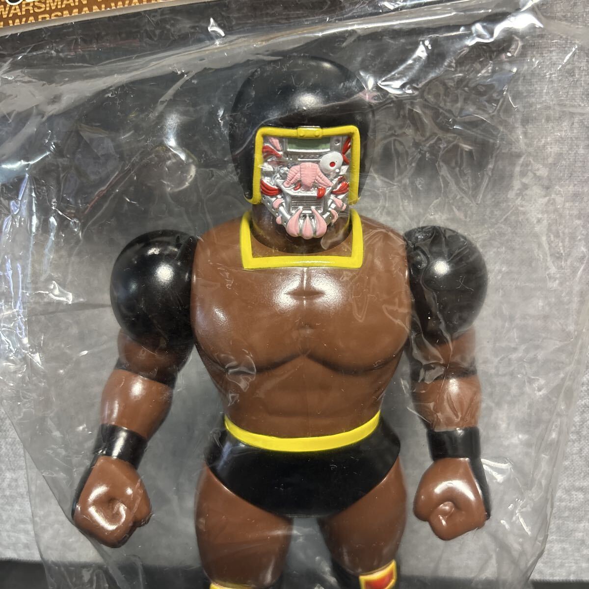 tqtg【未開封】ファイブスター・トイ ノスタルジックソフビコレクションEX キン肉マン ウォーズマン EX ソフビフィギュア_画像3