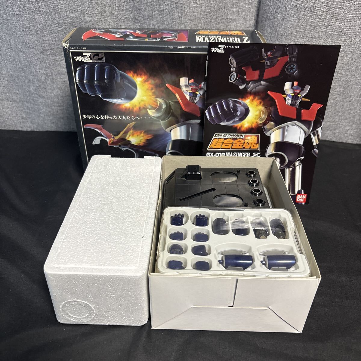 gnoo BANDAI Bandai Chogokin душа GX-01R Mazinger Z обновленный VERSION динамик план Nagai Gou 