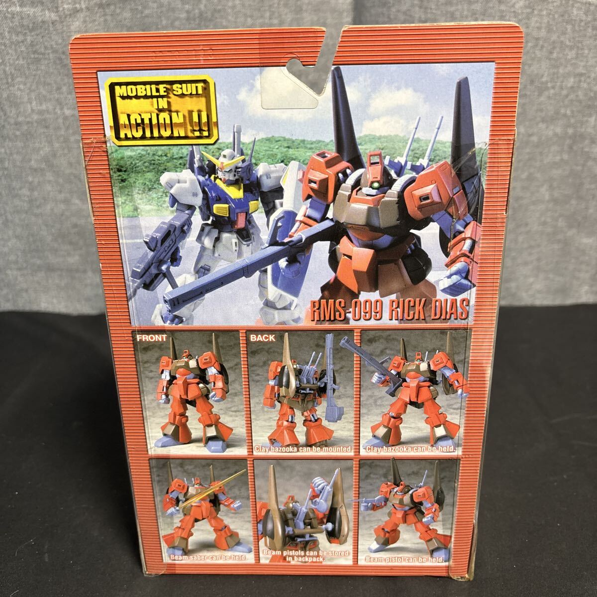 iooo【未開封】MIA MOBILE SUIT IN ACTION!! モビルスーツ・イン・アクション 機動戦士Zガンダム RMS-099 リック・ディアス_画像5