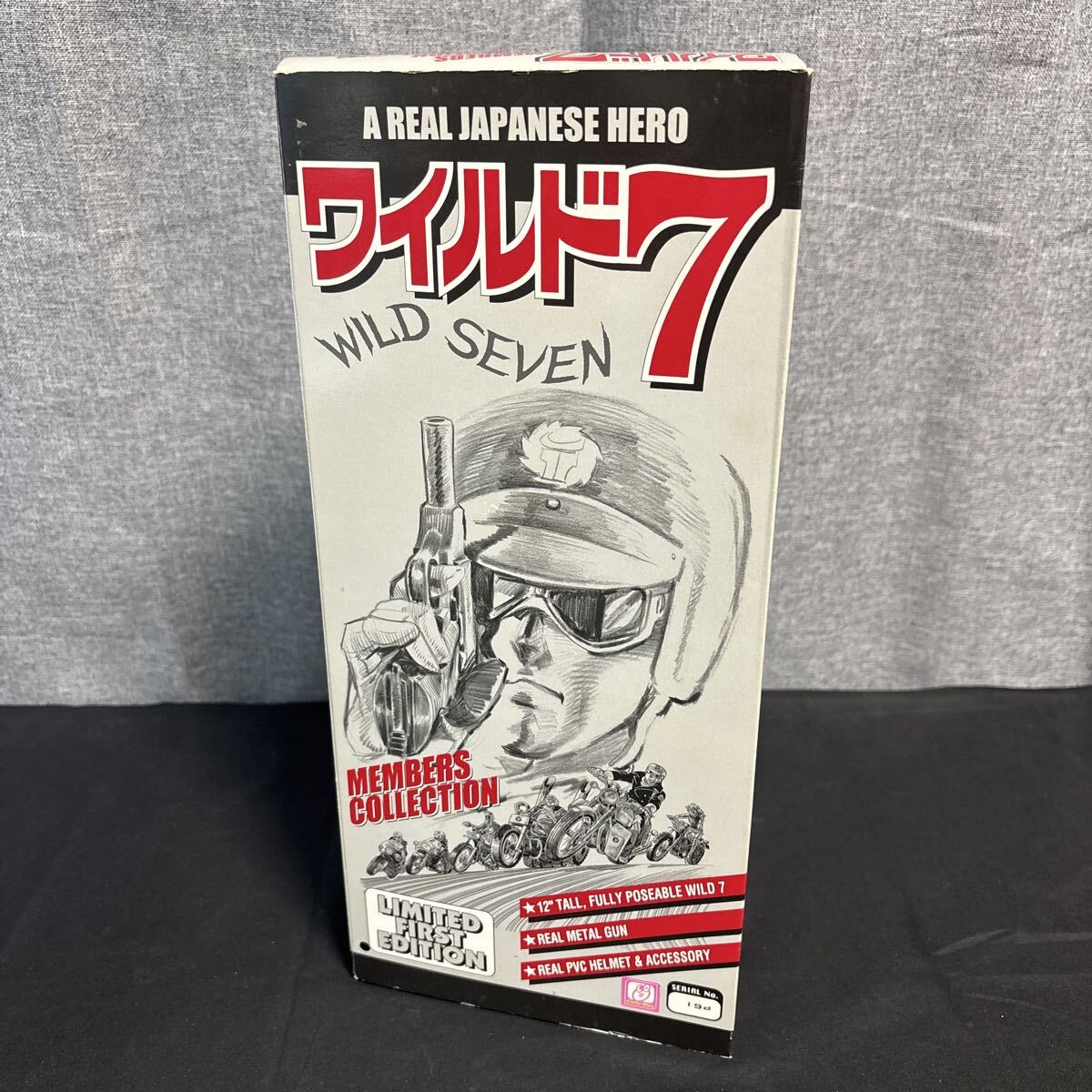 ccoo ミラクルハウス A REAL JAPANESE HERO ワイルド7 WILD SEVEN チャーシュー CHASYU フィギュア_画像2