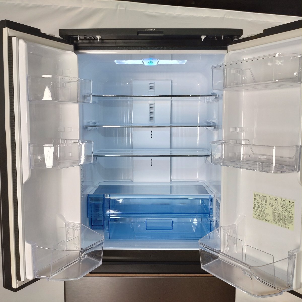 1308 SHARP sharp SJ-MF46H-H non фреон рефрижератор рефрижератор 2021 год производства двустворчатая дверь 457L[ Okinawa префектура * отдаленный остров рассылка не возможно ]