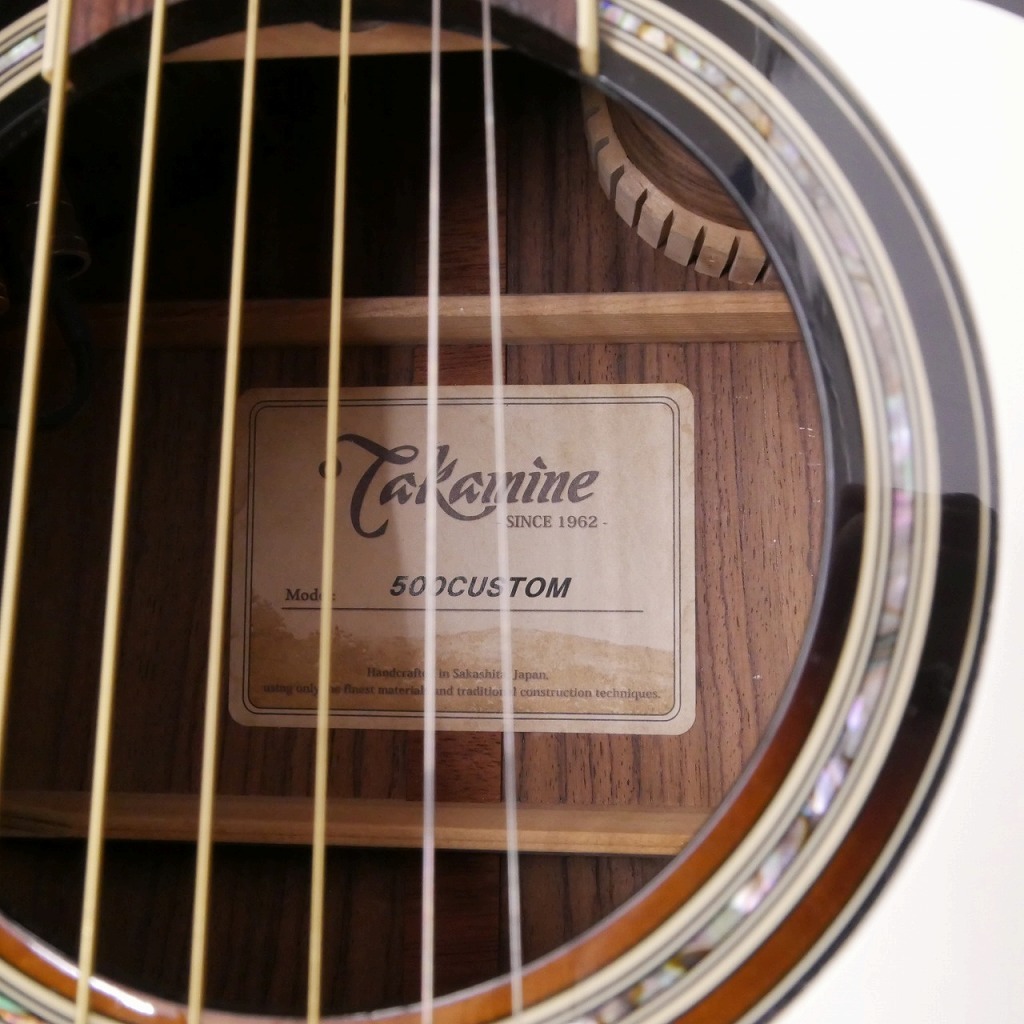 время ограничено распродажа Takamine Takamine электроакустическая гитара электрический * акустический * гитара 500CUSTOM