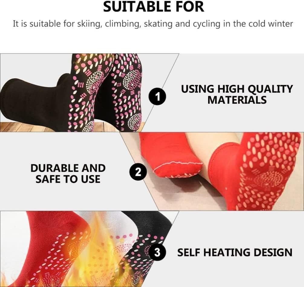 #tv2☆送料無料☆【10個組】新品・未使用赤2白4黒4 新品温熱・加熱SOX暖房：磁気 快適_画像5