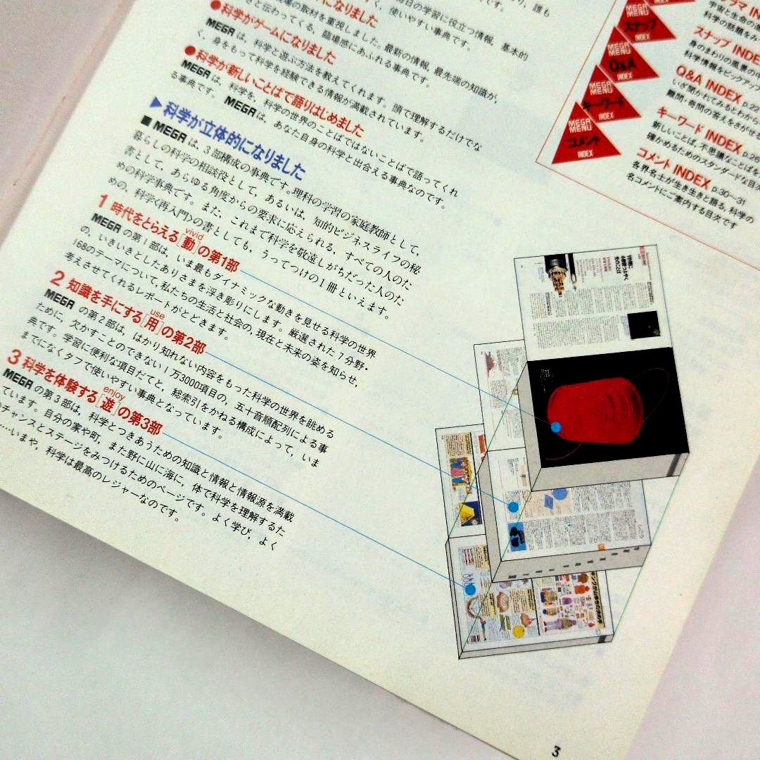 【送料無料】科学大辞典【MEGA】 Encyclopedia Science 昭和60年発行_画像5