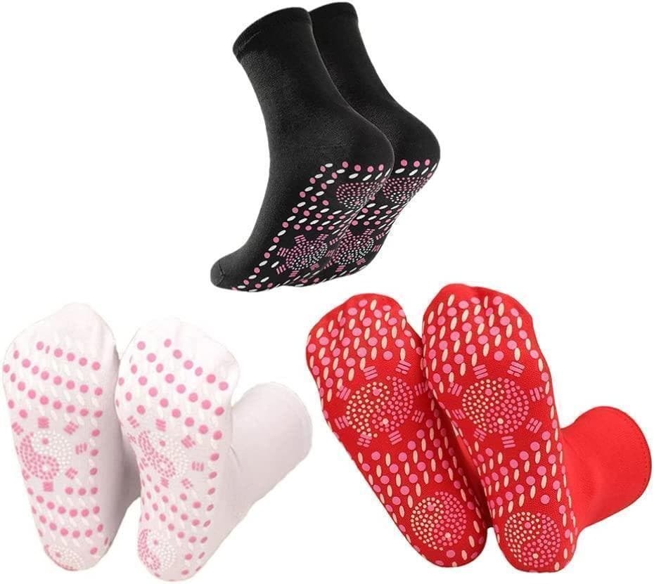 #tv2☆送料無料☆【10個組】新品・未使用赤2白4黒4 新品温熱・加熱SOX暖房：磁気 快適_画像2