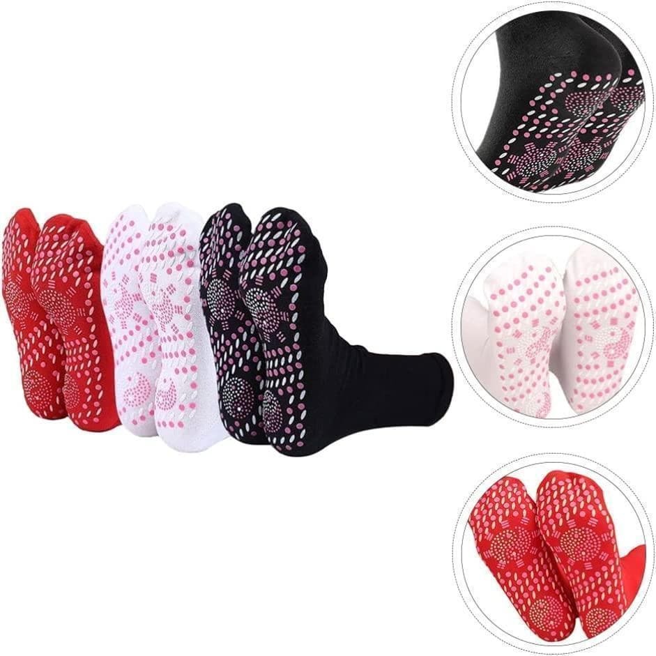 #tv2☆送料無料☆【10個組】新品・未使用赤2白4黒4 新品温熱・加熱SOX暖房：磁気 快適_画像1