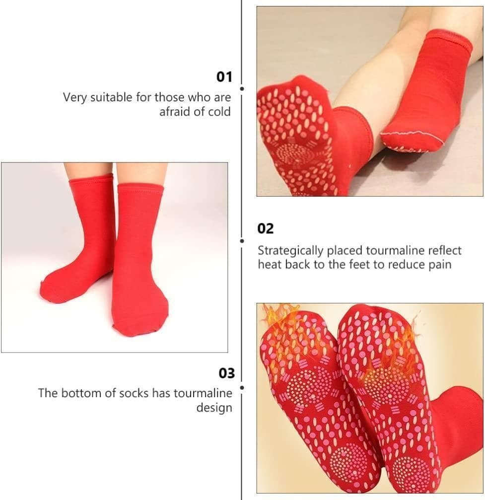 #tv2☆送料無料☆【10個組】新品・未使用赤2白4黒4 新品温熱・加熱SOX暖房：磁気 快適_画像4