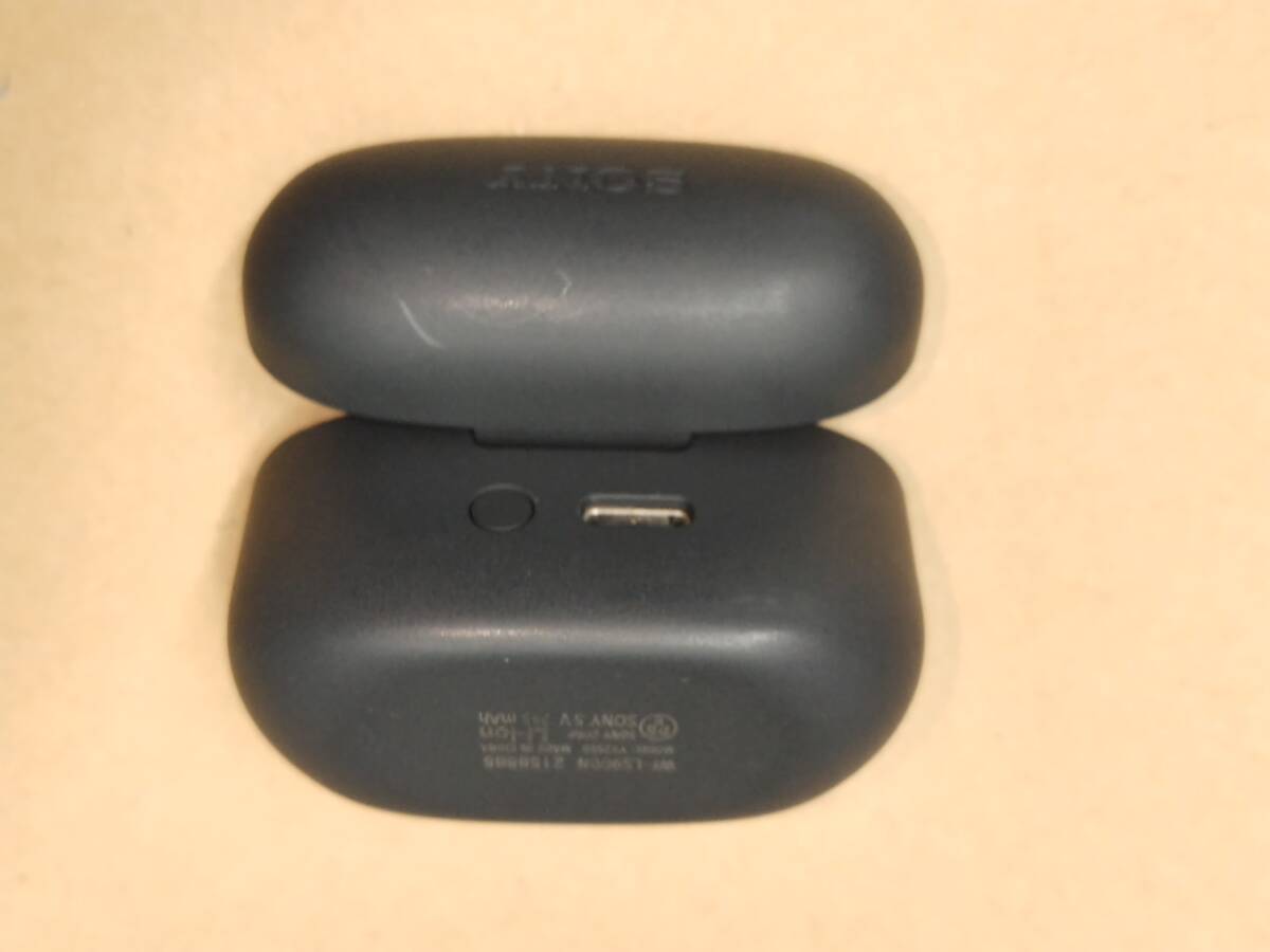 NH2504 SONY ソニー LinkBuds S Bluetooth ワイヤレス イヤホン WF-LS900N 充電ケースのみ 黒_画像2