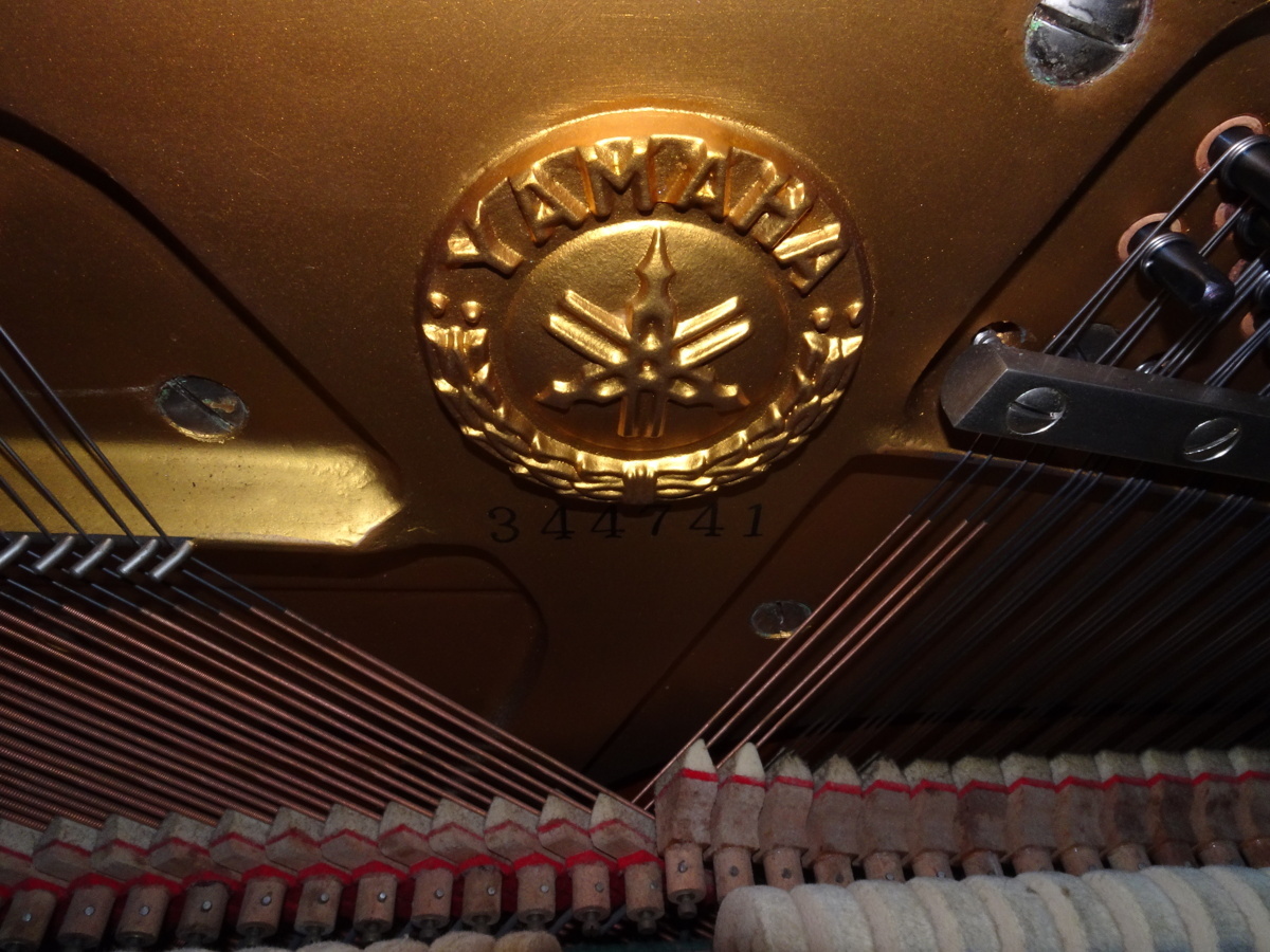 A&P●YAMAHA：アップライトピアノ:U-1：福岡県（現状渡)近県配達可能：送料別_画像6