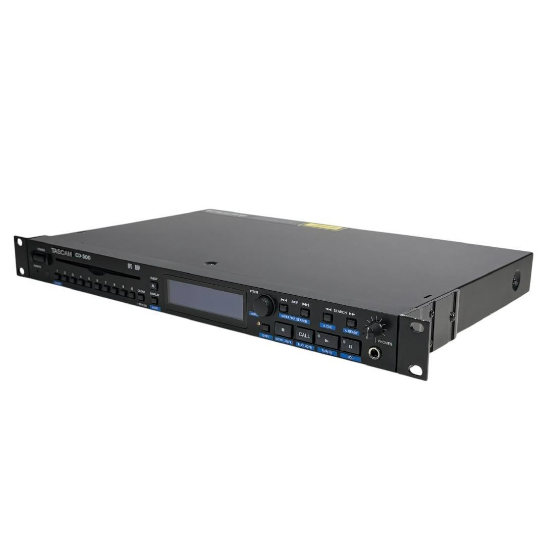 ◆TEAC修理/CDドライブ新品交換済・新品リモコン付属◆TASCAM CDプレーヤー1U CD-500_画像5