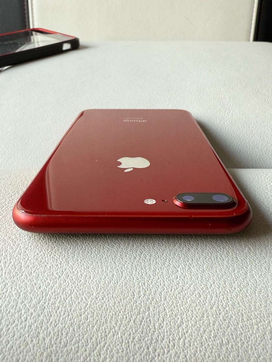 Apple SIMフリー iPhone8 Plus 256GB Product RED シムフリー アイフォン8 プラス iPhone 8 レッド au UQ docomo SIMロックなし MRTM2J/A_画像3