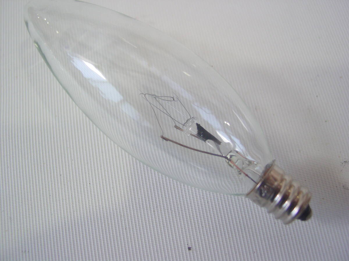 * не использовался люстра форма лампа 25 шт. комплект C32 застежка E12 110V 40W прозрачный 