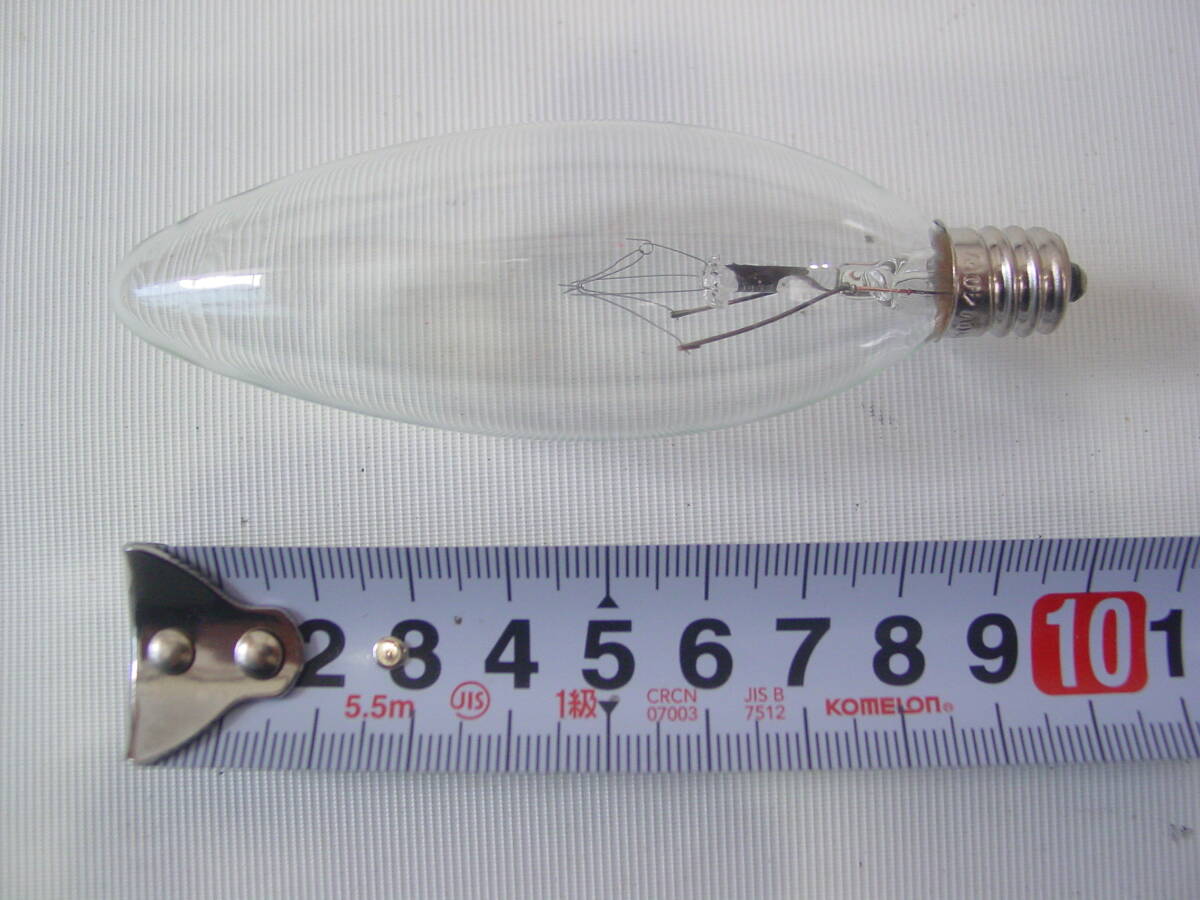 * не использовался люстра форма лампа 25 шт. комплект C32 застежка E12 110V 40W прозрачный 