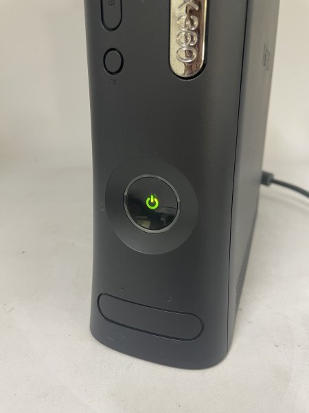 【中古・現状品】通電のみ確認済 Microsoft マイクロソフト Xbox 360 本体 120GB CONSOLE HDD ゲーム 1FA1-S100-10E15_画像7