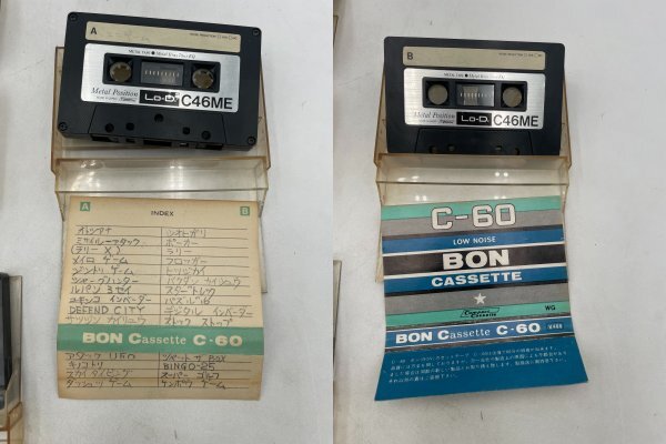 【ジャンク品】MZ-80B テープ カセット ソフト まとめ 17本 セット HUDSON ハドソン 九十九 ツクモオリジナル など 他 ZA3A-S60-10E87_画像10