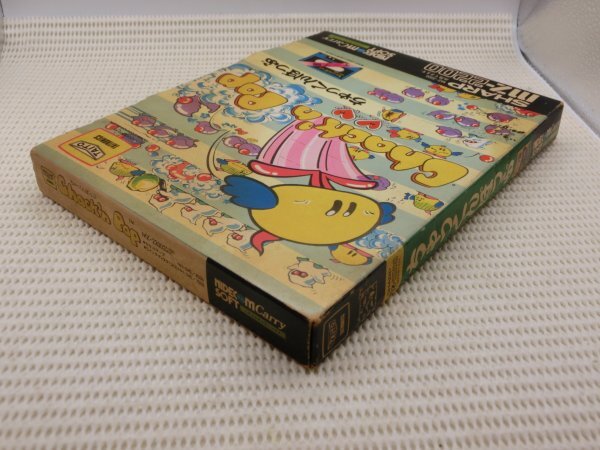 【中古現状品】MZ-2200/2000 テープソフト ちゃっくんぽっぷ Chack’n Pop TAITO ニデコムキャリーソフト 箱付 GA1B-CP-10TR0440_画像2