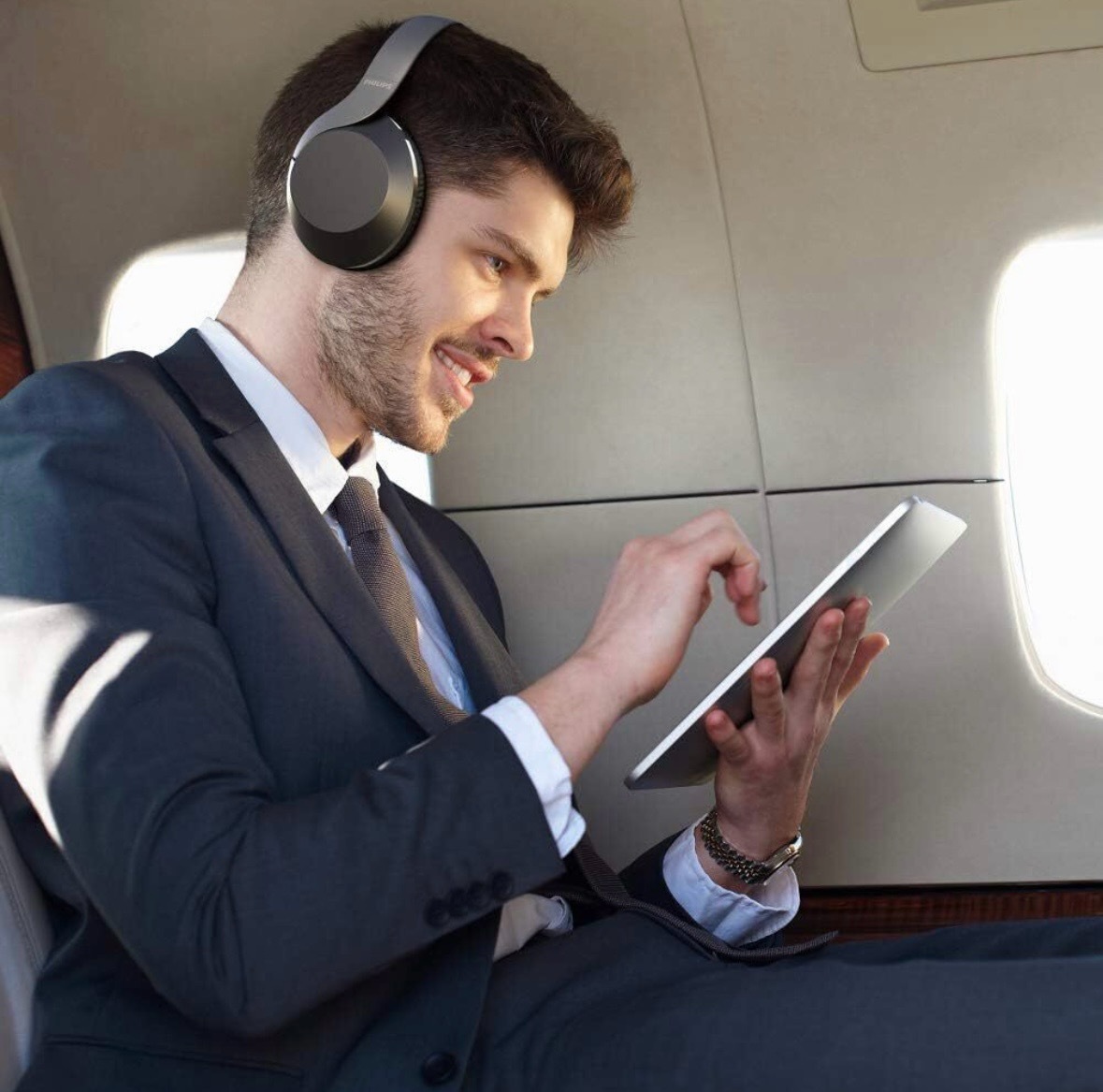 A877 新品未開封 PHILIPS フィリップス 8000シリーズ TAPH805 アクティブノイズキャンセル ハイレゾ対応 Bluetooth ヘッドホン_画像5