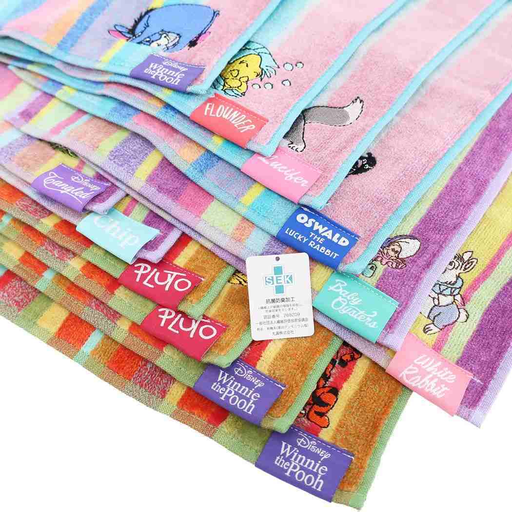 くまのプーさん ディズニー キャラクター ミニタオル ハンカチタオル オレンジファニィ ティガー プレゼント 男の子 女の子 ギフ_画像2