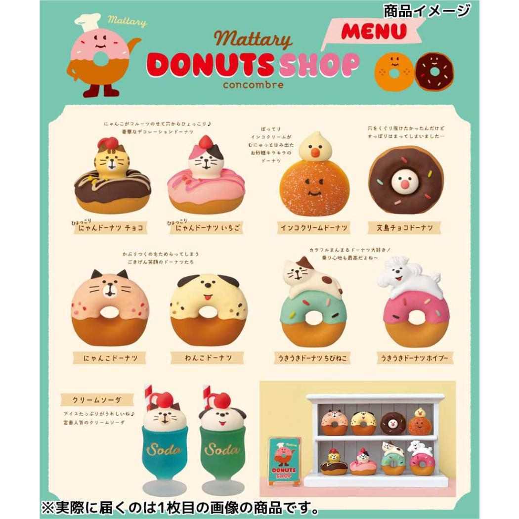 concombre マスコット インコクリームドーナツ デコレ インテリア かわいい グッズ_画像2