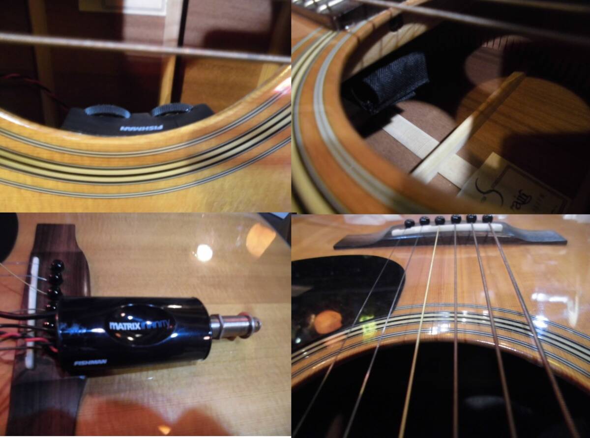 現状品 ジャンク オール単板モデル？ S.yairi ヤイリ YD-75 FISHMAN PUおまけ D-18タイプ トップスプルース単板 サイドバックマホガニー_画像10