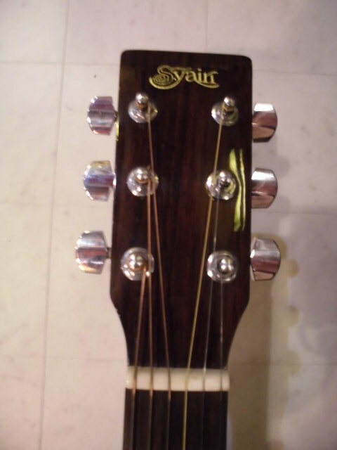 現状品 ジャンク オール単板モデル？ S.yairi ヤイリ YD-75 FISHMAN PUおまけ D-18タイプ トップスプルース単板 サイドバックマホガニー_画像2