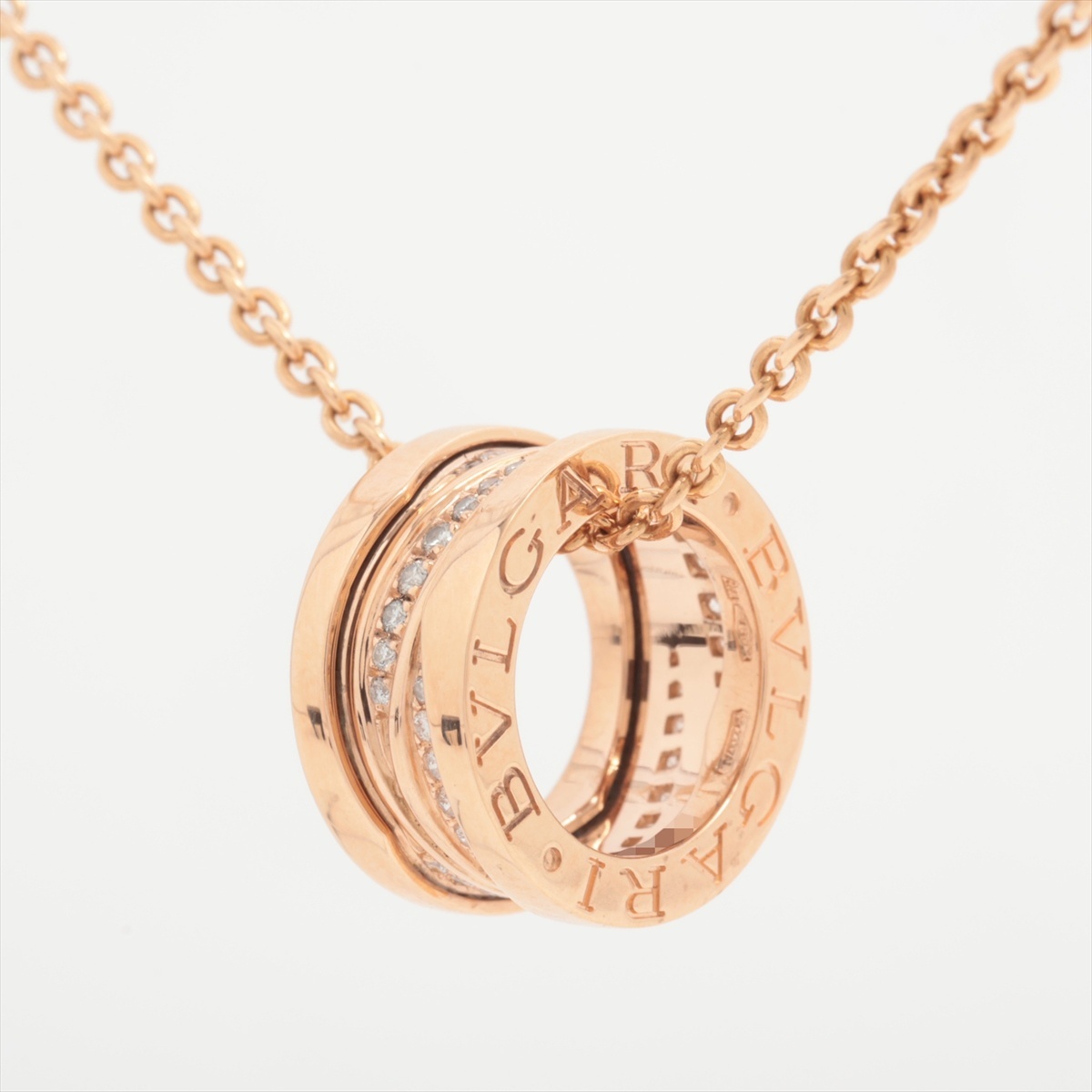  BVLGARY BVLGARI колье Be Zero One дизайн Legend diamond колье 750(PG) Gold 