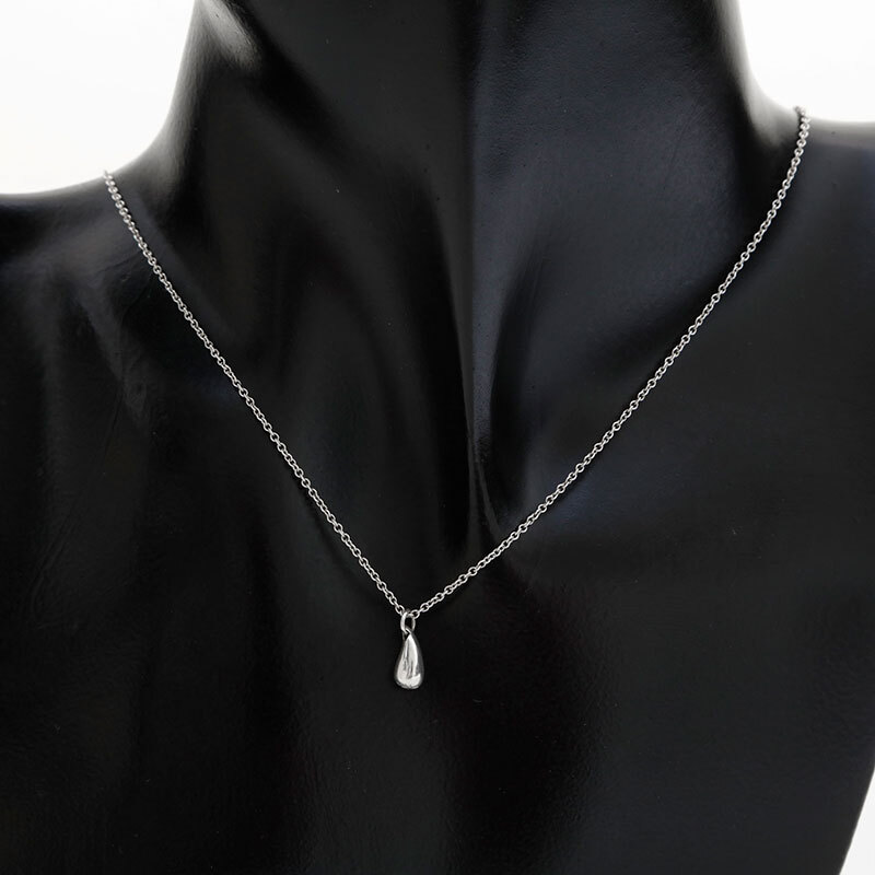 ティファニー TIFFANY&Co. ネックレス 925 ティア ドロップ シルバー