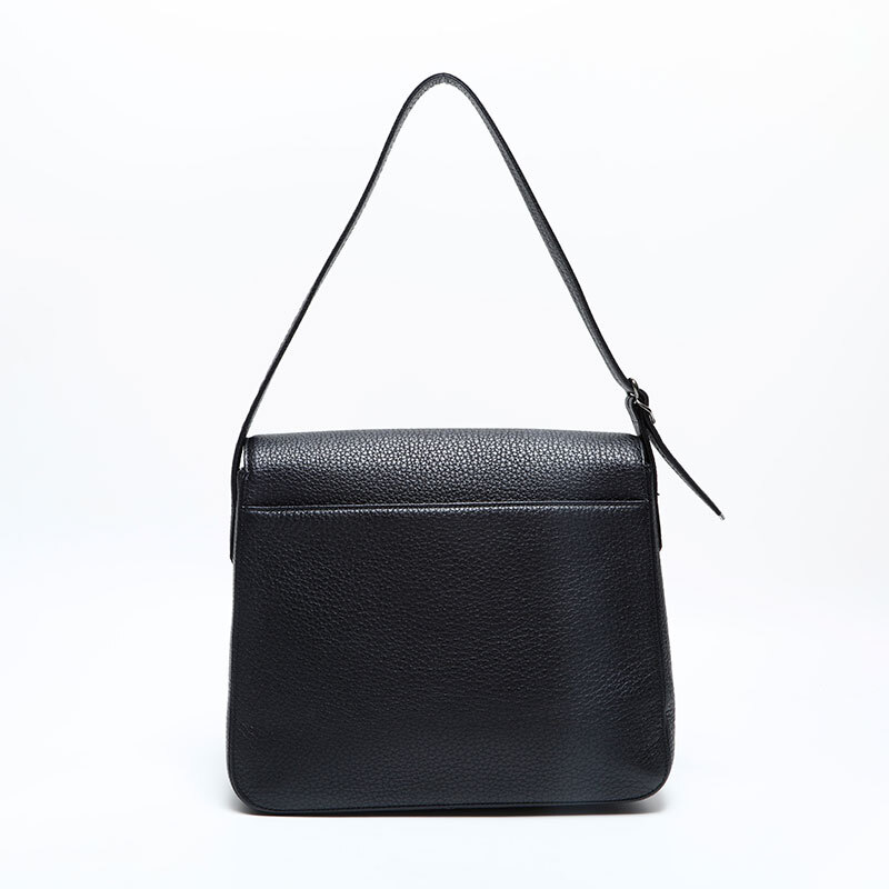 イヴ?サンローラン YVES SAINT LAURENT ショルダーバッグ レザー ブラック