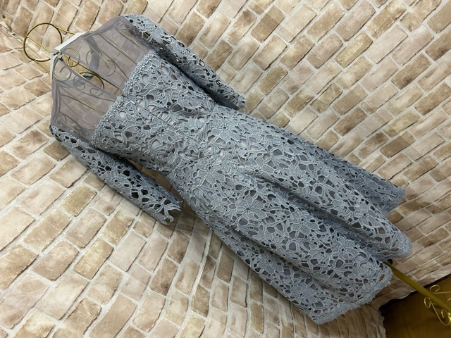 k30304●LILY BROWN リリーブラウン 衣装 ドレスワンピース ライトブルー 1_画像3