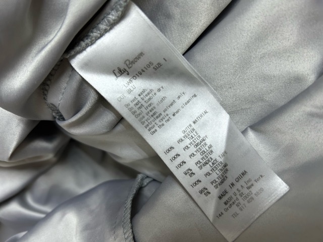 k30304●LILY BROWN リリーブラウン 衣装 ドレスワンピース ライトブルー 1_画像4