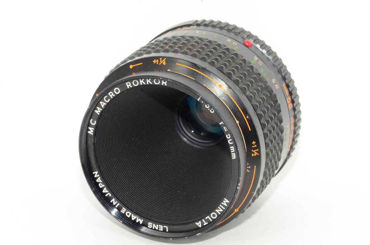 【外観特上級】ミノルタ MINOLTA MC MACRO ROKKOR 50mm F3.5 #j10344_画像1