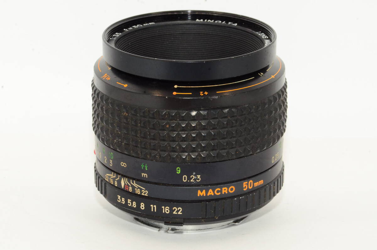 【外観特上級】ミノルタ MINOLTA MC MACRO ROKKOR 50mm F3.5 #j10344_画像3