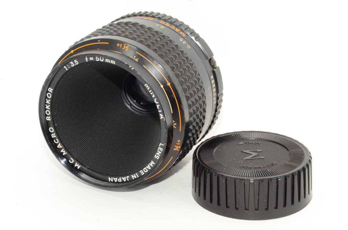 【外観特上級】ミノルタ MINOLTA MC MACRO ROKKOR 50mm F3.5 #j10344_画像6