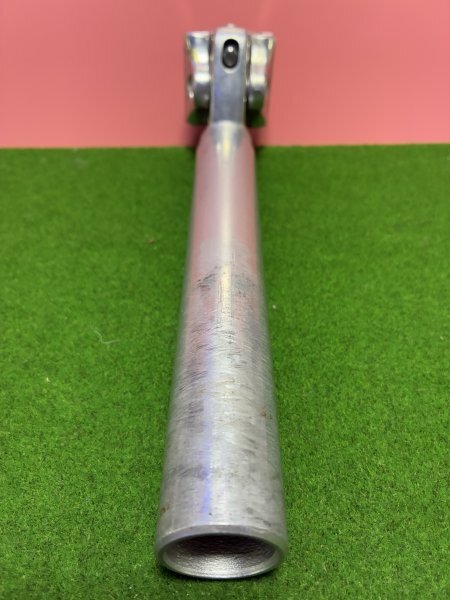 ☆SP23 志宝館◇中古使用品◇競輪◇ピスト◇シートポスト◇スギノ◇マイティー◇溝なし◇口径26.8ミリ◇Ｗ30◇長さ約167ミリ◇ＮＪＳ刻印_画像9