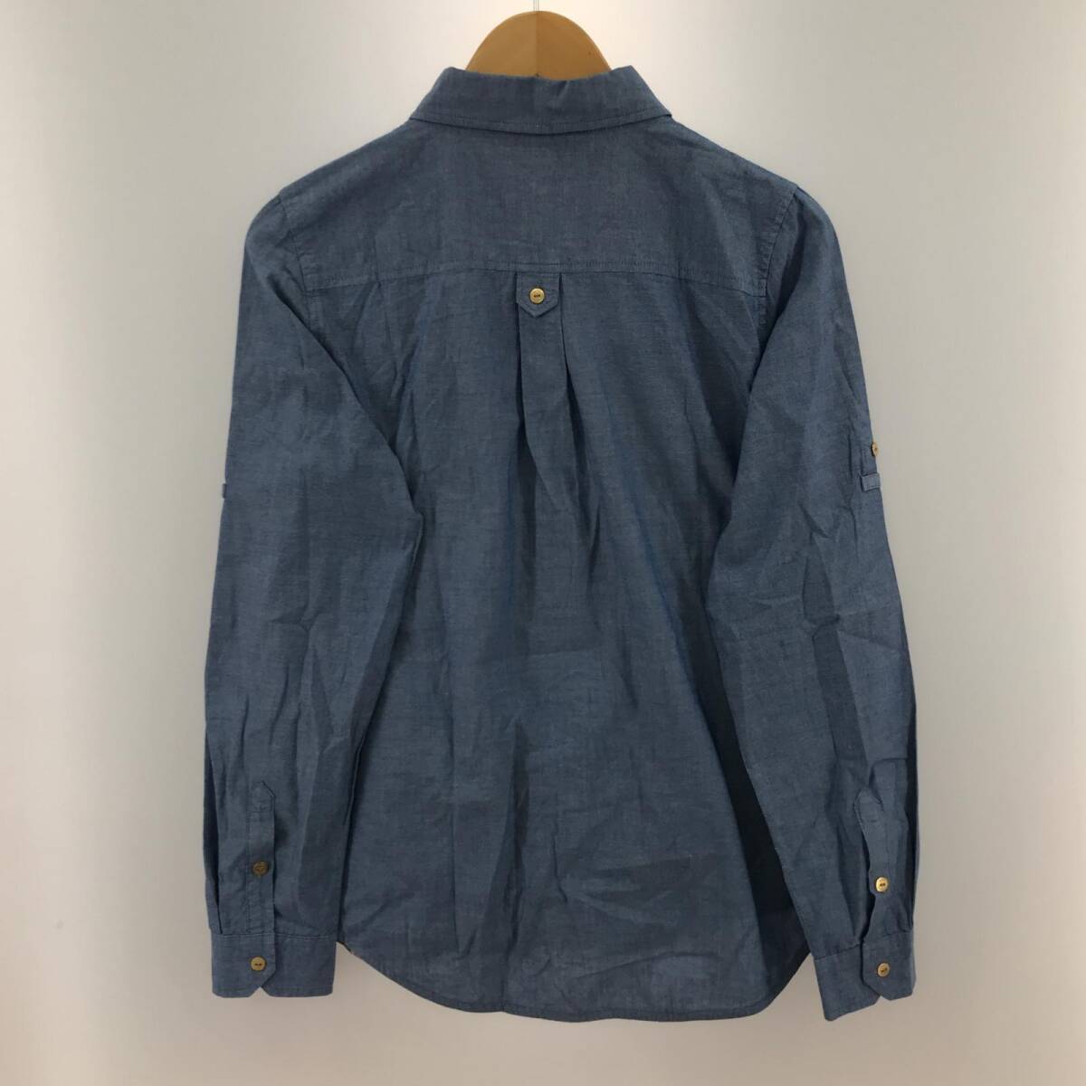 TOMMY HILFIGER トミーヒルフィガー 長袖シャツ sizeS/P/ブルー ゆうパケットOK_画像5