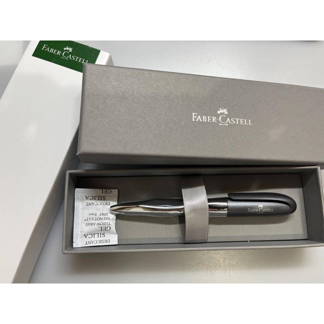 FABER CASTELL＊ボールペン＊N 'Ice Pen Grey新品未使用　ファーバーカステル　嗜好品　高級文具　プレゼント_画像2