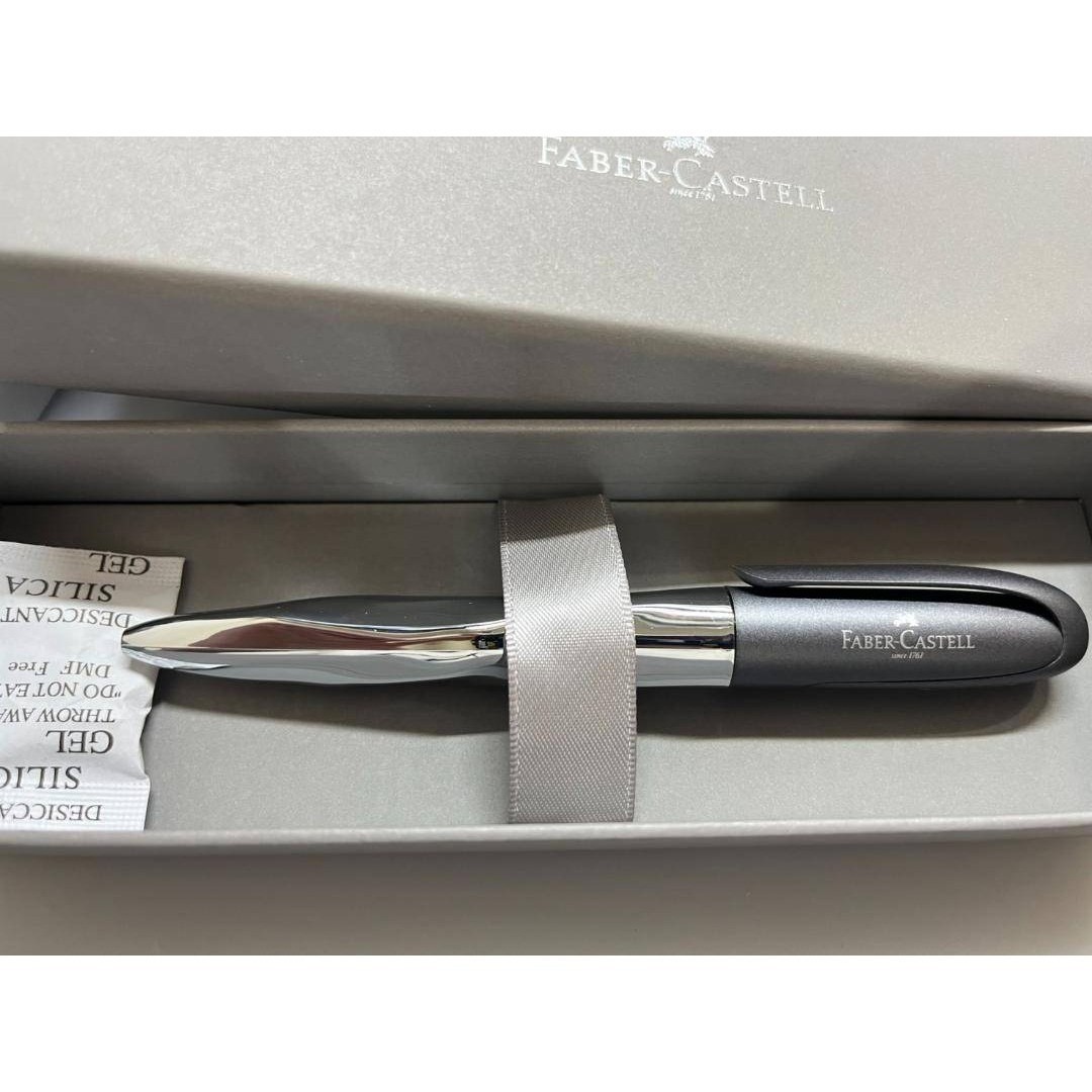 FABER CASTELL＊ボールペン＊N 'Ice Pen Grey新品未使用　ファーバーカステル　嗜好品　高級文具　プレゼント_画像3