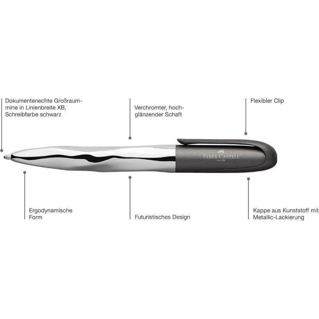 FABER CASTELL＊ボールペン＊N 'Ice Pen Grey新品未使用　ファーバーカステル　嗜好品　高級文具　プレゼント_画像4