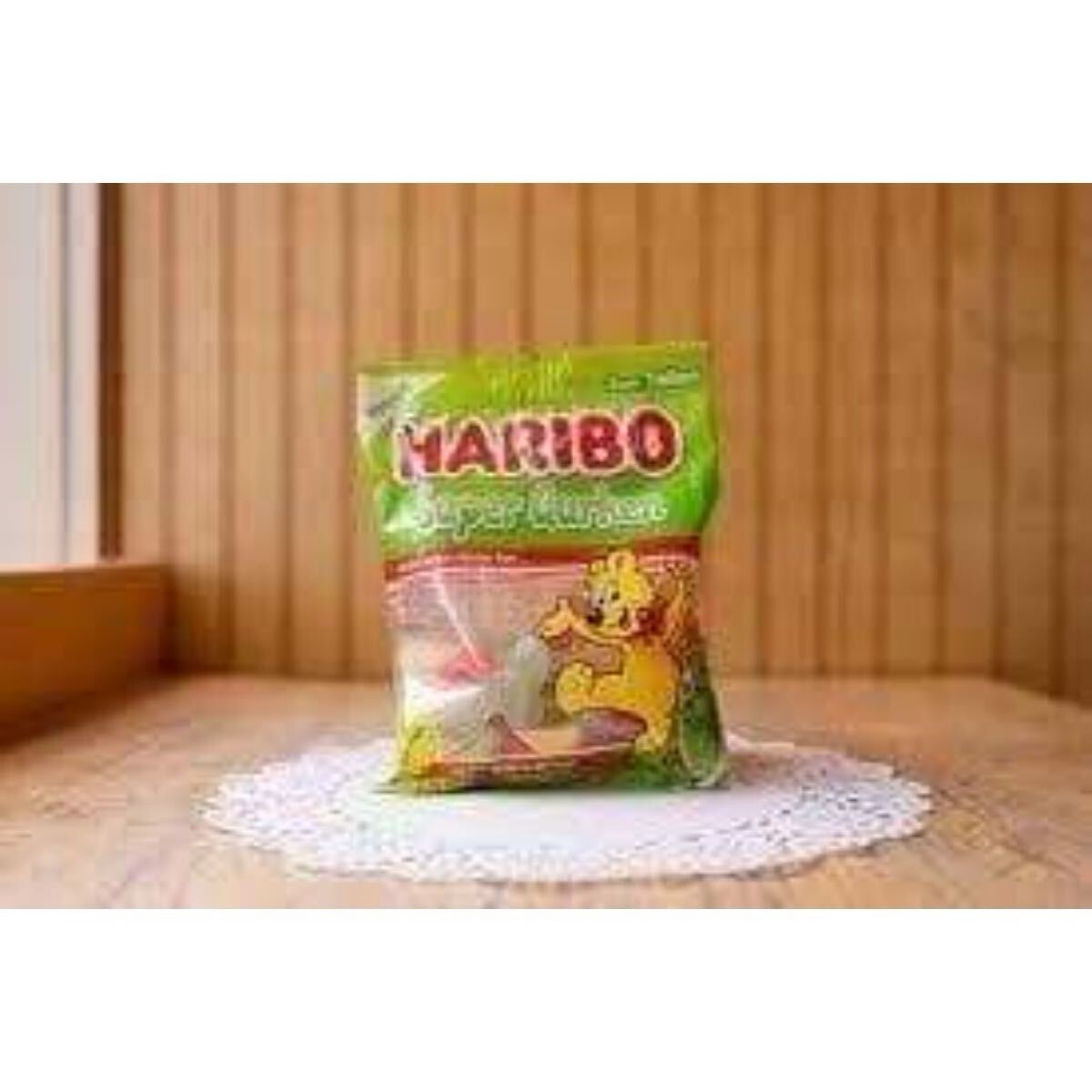 旨い味。きゅうり型フルーツ味【日本未発売】HARIBO Super Gurken　グミ　お菓子 スイーツ 輸入　HARIBO ASMR_画像3