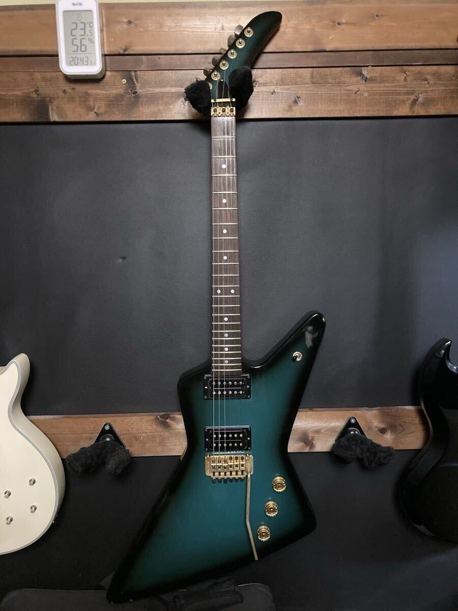 【 送料無料 】激レア貴重品 フェルナンデス EX-145 FERNANDES エクスプローラー japan vintage プロビデンスケース FRT-3 フロイドローズ_画像1