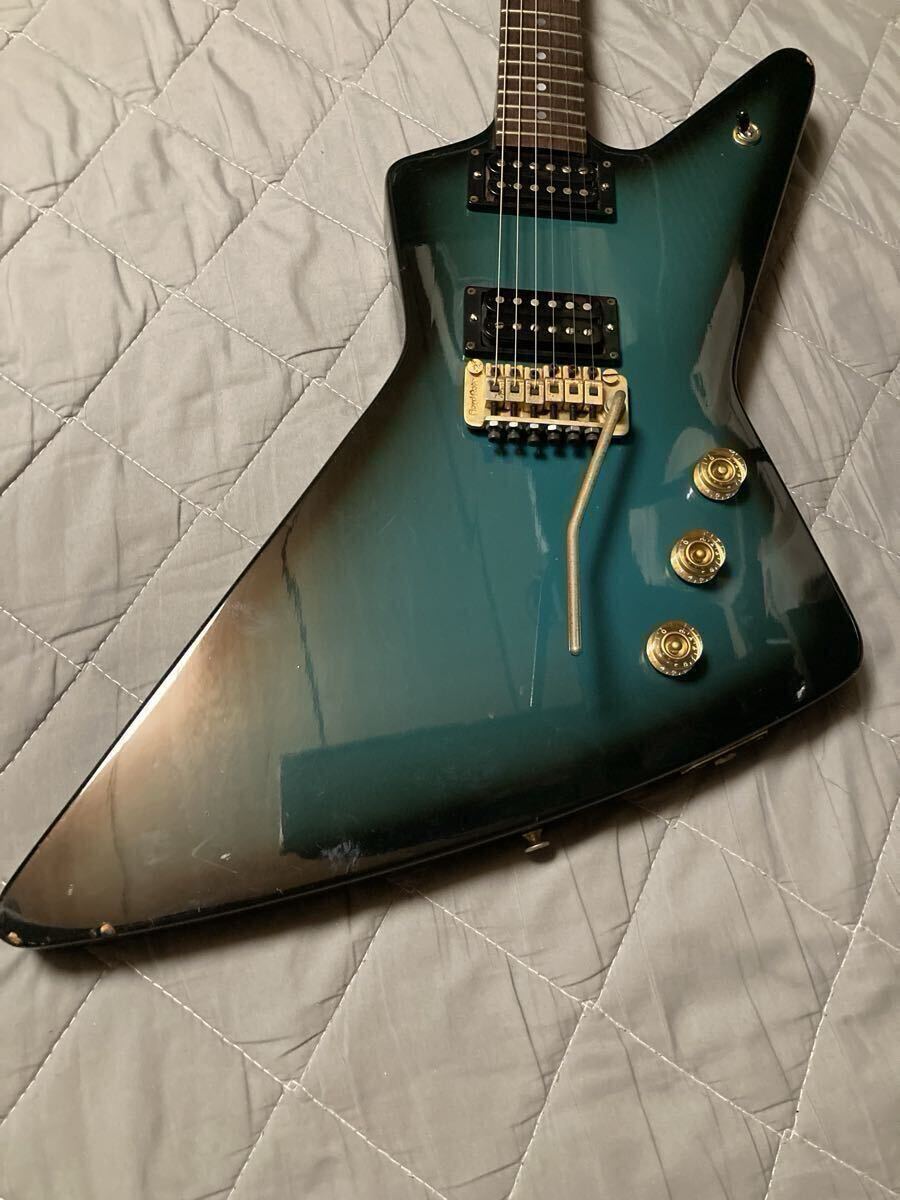 【 送料無料 】激レア貴重品 フェルナンデス EX-145 FERNANDES エクスプローラー japan vintage プロビデンスケース FRT-3 フロイドローズ_画像4