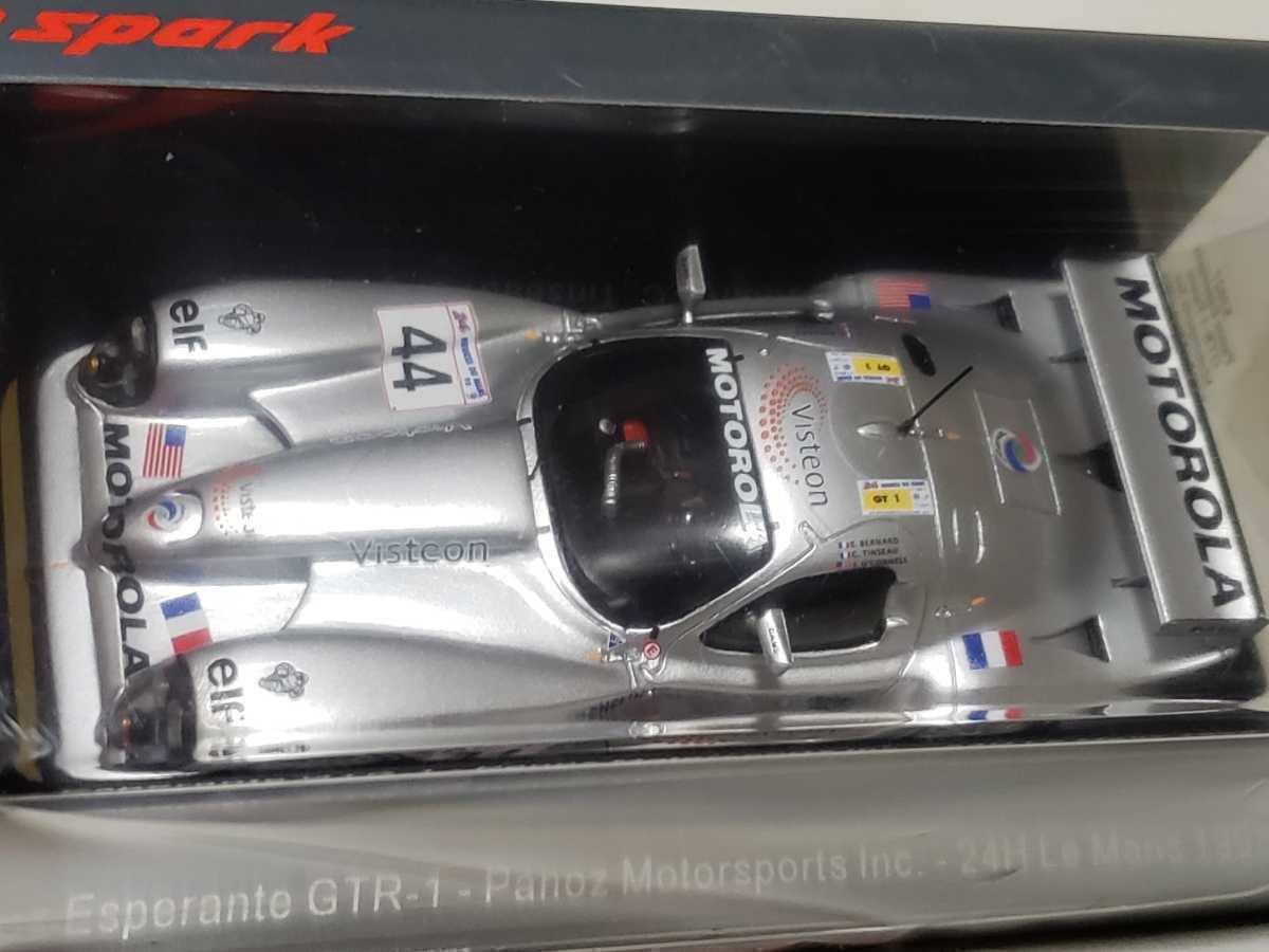 新品 SPARK スパーク 1/43 Panoz Esperante GTR-1 No.44 Panoz Motorsports Inc. 24H Le Mans 1998　E. Bernard - C. Tinseau J. O'Connell_画像5