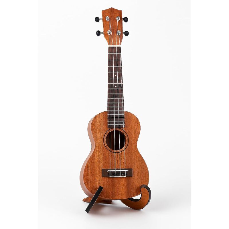 ウクレレスタンド 木製 X型 折り畳み式 楽器ホルダー 保護クッション付き マンドリン バイオリン用 組立_画像9