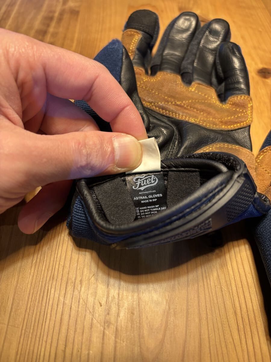 フューエル モーターサイクル アストレイル グローブFuel Motorcycles ASTRAIL GLOVES Lサイズ　ビンテージ　ヴィンテージ_画像4