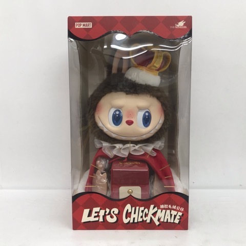 4270 【未開封】POP MART THE MONSTERS LET'S CHECKMATE ポップマート ラブブ ぬいぐるみ フィギュア_画像1