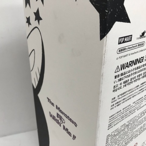 4274【未開封】POP MART THE MONSTERS LABUBU FLIP WITH ME ポップマート ラブブ ぬいぐるみ フィギュア ※箱傷み・汚れ_画像4
