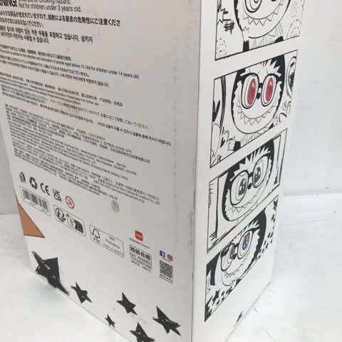 4274【未開封】POP MART THE MONSTERS LABUBU FLIP WITH ME ポップマート ラブブ ぬいぐるみ フィギュア ※箱傷み・汚れ_画像5